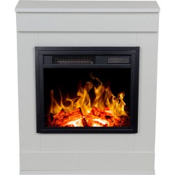 Elektrischer Kamin LED SMART weiß - Aflamo