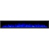 LED Wand elektrischer Kamin / elektrischer Einsatz ROYAL 72 "AFLAMO