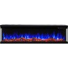 Elektrischer Kamin LED-Wand UNIQUE 254 cm AFLAMO