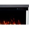 UNITY, Kominek elektryczny LED trójstronny ścienny i do zabudowy EmotionFlame z Dźwiękiem